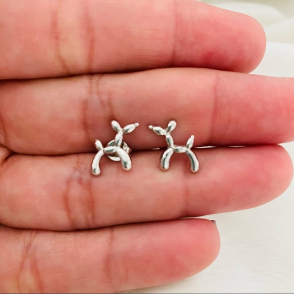 Balloon Dog Earrings - Picture 2 of 8